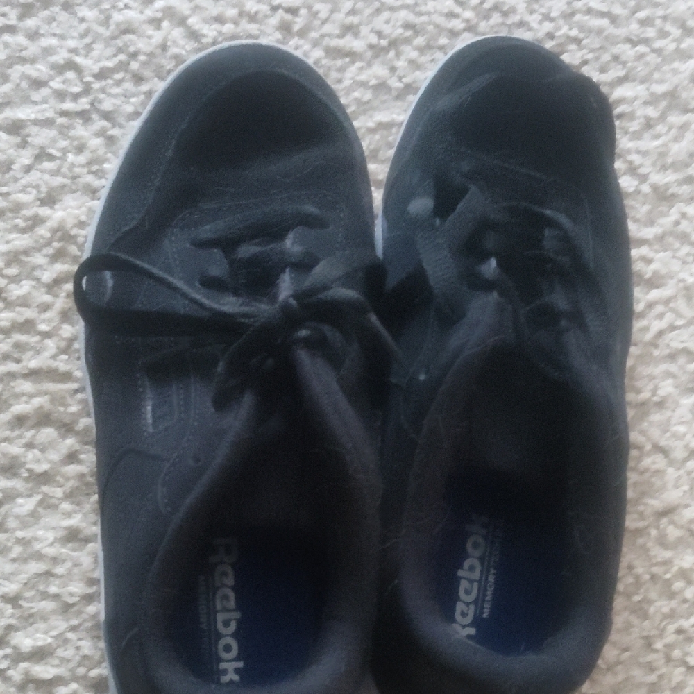 Reebok Kids Black and White Sneakers